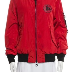 Coach Michael B Jordan Naruto Reversible Red Bomber Jacket M Medium